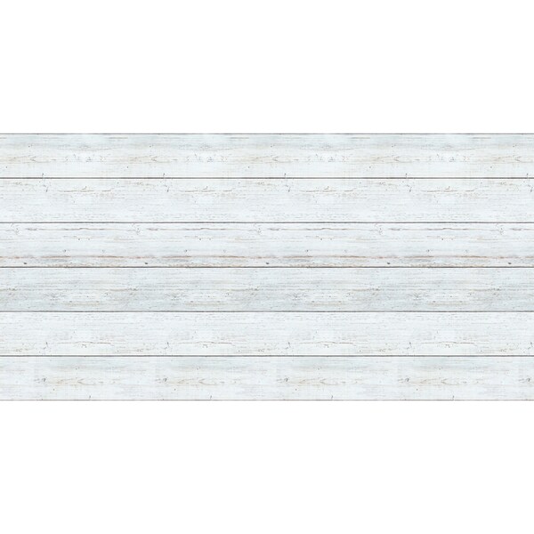 Fadeless Bulletin Board Art Paper, White Shiplap, 48" x 50ft, 1 Roll 0056795 - main